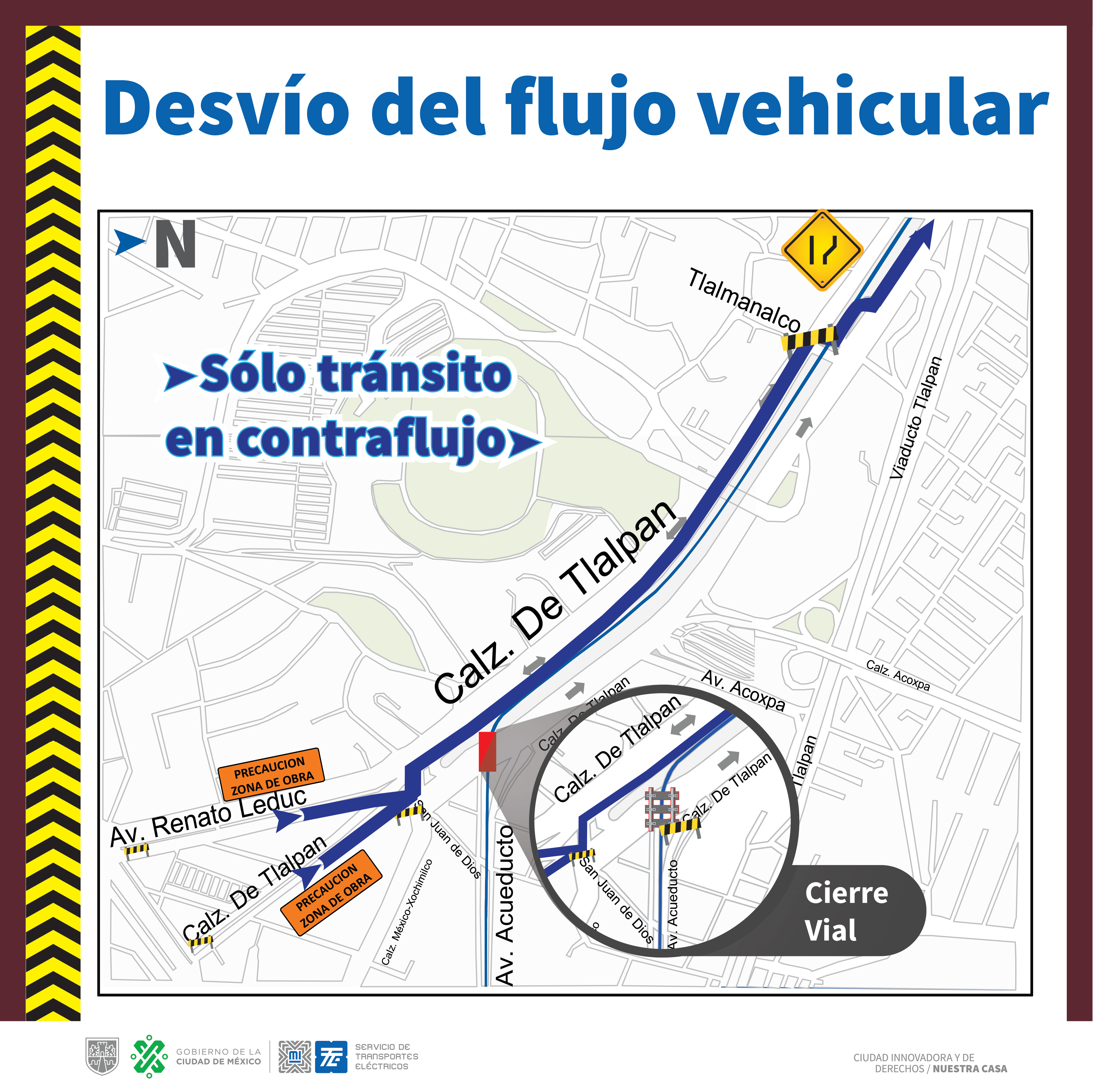 Mojado terremoto Absorbente Calz.Tlalpan