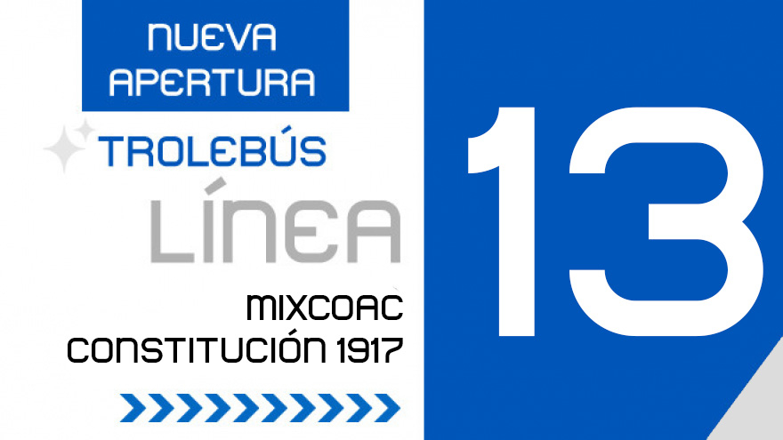 Trolebus Línea 13